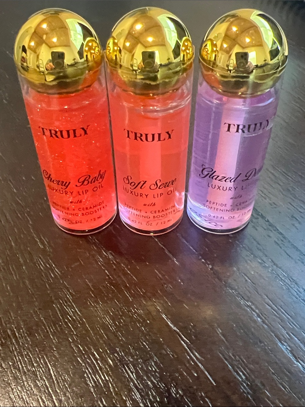 TRULY Lip Oil Set of 3 NEW